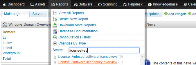 License: software licensekey overview