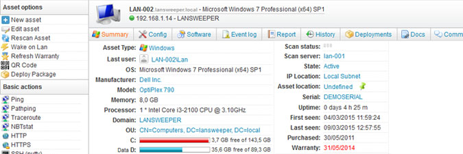 Kết quả hình ảnh cho LanSweeper IP Scanner