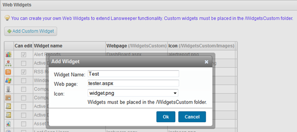 lansweeper_cloud_add_new_custom_widget