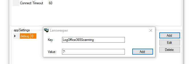 debugging Office 365 scanning