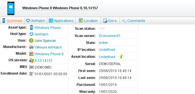 Windows Phone VMware AirWatch