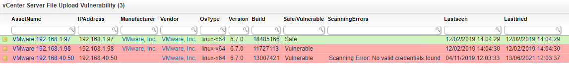 vCenter Server File Upload Vulnerability